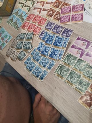 Lote de Sellos España: 15 y 25 céntimos