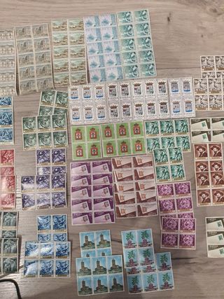 Lote de Sellos España: 15 y 25 céntimos