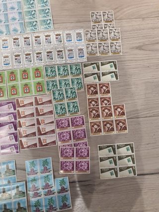 Lote de Sellos España: 15 y 25 céntimos