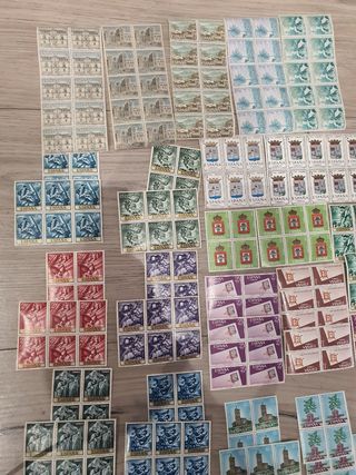 Lote de Sellos España: 15 y 25 céntimos