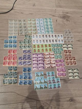 Lote de Sellos España: 15 y 25 céntimos