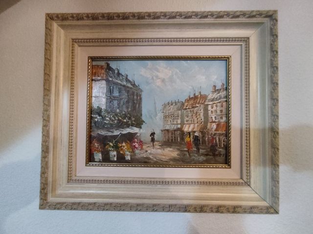 2 Cuadros Paisaje Francés