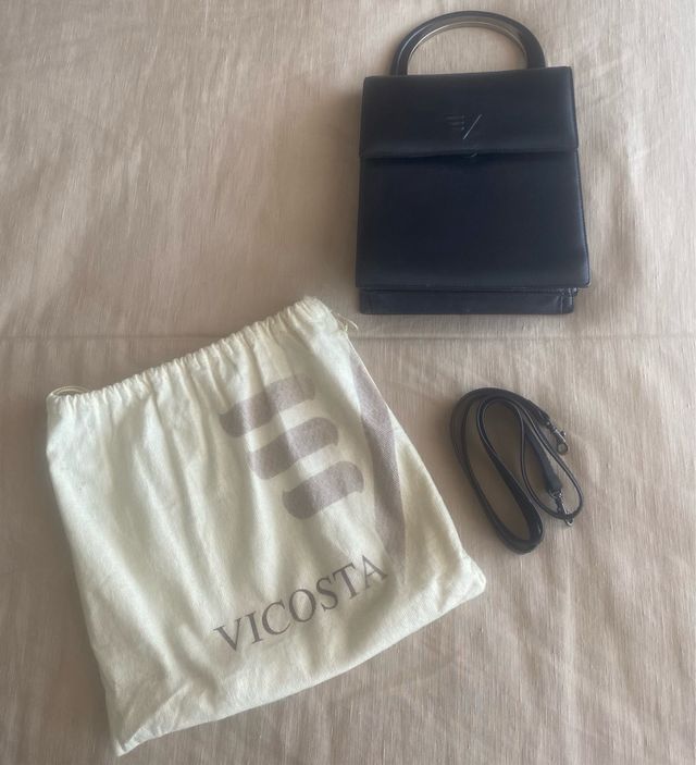 Bolso de piel VICOSTA negro - Bolso de mano