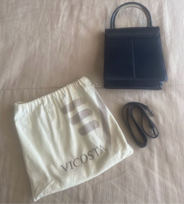 Bolso de piel VICOSTA negro - Bolso de mano