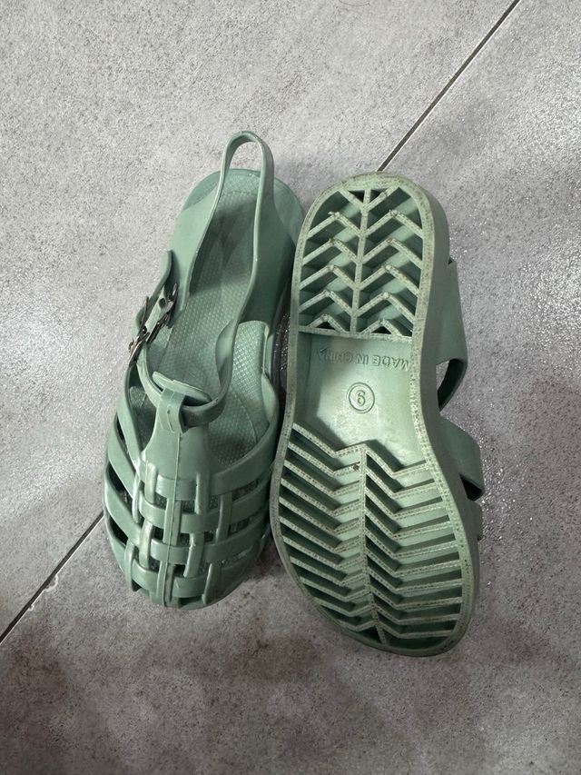 Ciabattine mare bimbo/a verdi tg 27