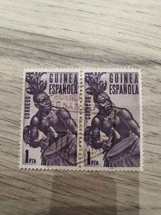 Sellos Guinea Española 1 PTA