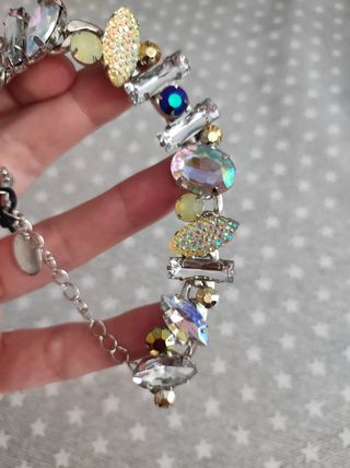 Brazaletes bisutería multicolor