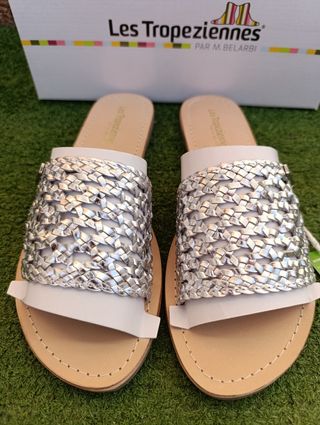 Sandalias Les Tropeziennes Plata