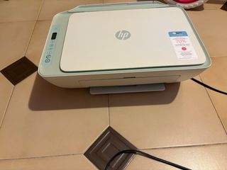 Impresora HP DeskJet 2722 - Verde & Blanca