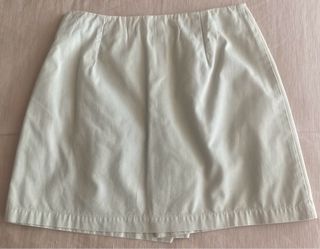 Falda pantalón beige