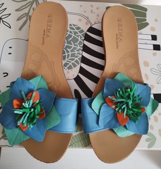 Sandali EXMA blu multicolor 41