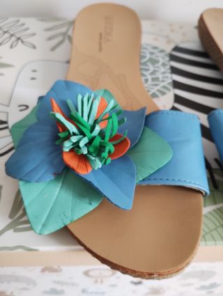 Sandali EXMA blu multicolor 41