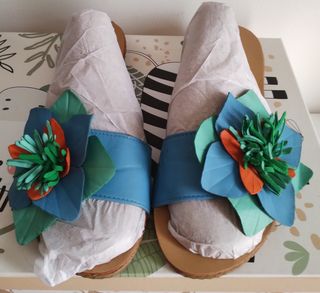 Sandali EXMA blu multicolor 41