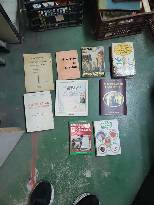 Libros sobre..
Dietetica natural
Medicinas alterna