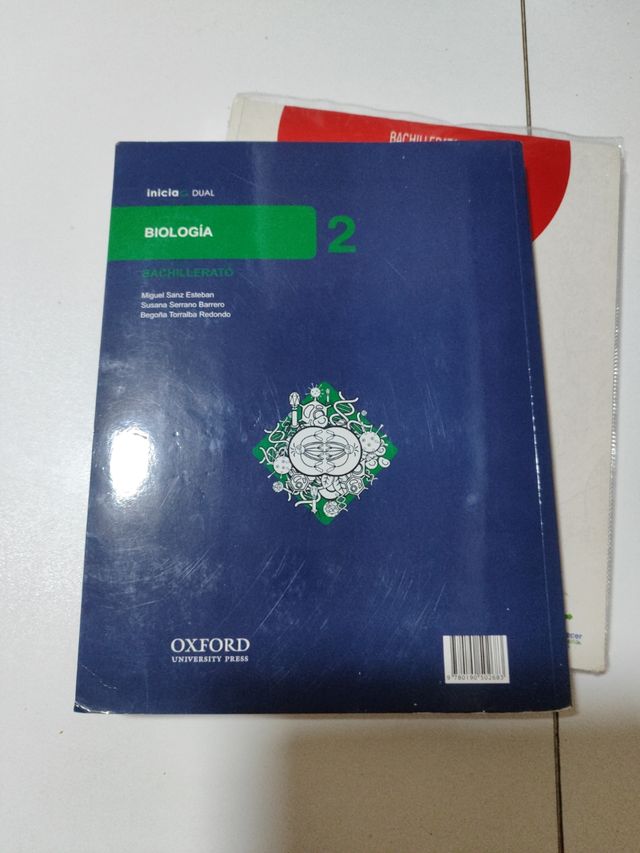 Inicia Biología 2.º Bachillerato. Libro del alumno