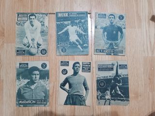 7 cromos Ídolos del Deporte
