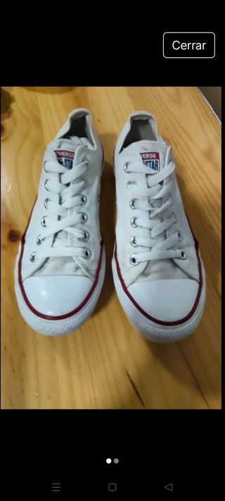 Converse blancas - zapatillas