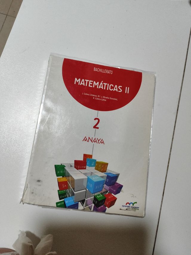 Matemáticas II. 2° Bachillerato