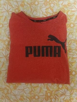 Camiseta Puma roja - Talla S