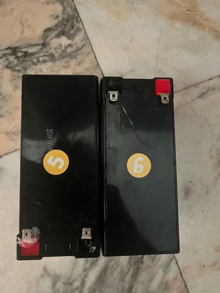 2 Baterías 12V XINLEINA 6-FM-7