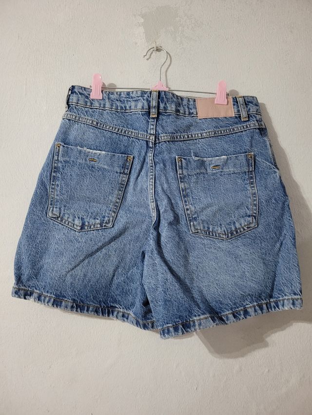 Shorts vaqueros Zara mom fit