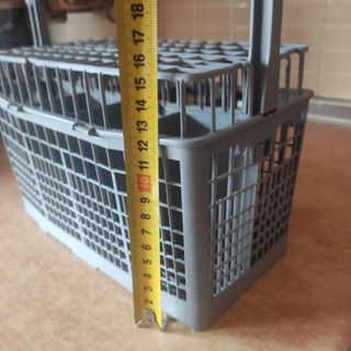 Cubertero lavavajillas gris