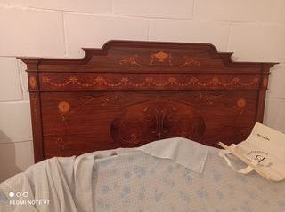 Cabecero cama Calher madera 144x122