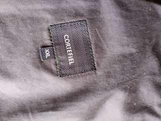 Cazadora hombre ante azul marino, talla XXL
