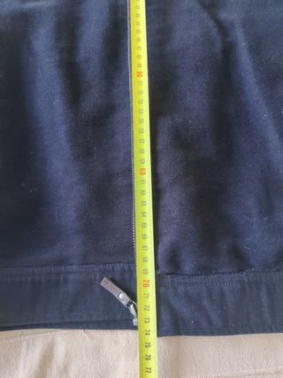 Cazadora hombre ante azul marino, talla XXL