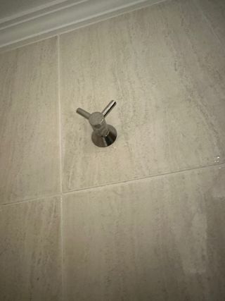 2 Accesorios baño metal plateado