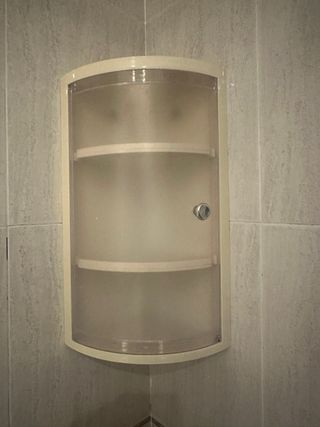 2 Accesorios baño metal plateado