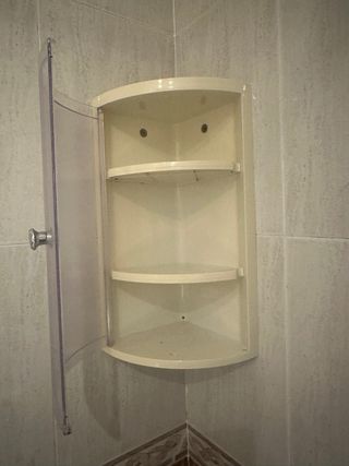 2 Accesorios baño metal plateado