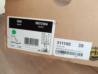 Botas Dr. Martens modelo 1460 talla 39