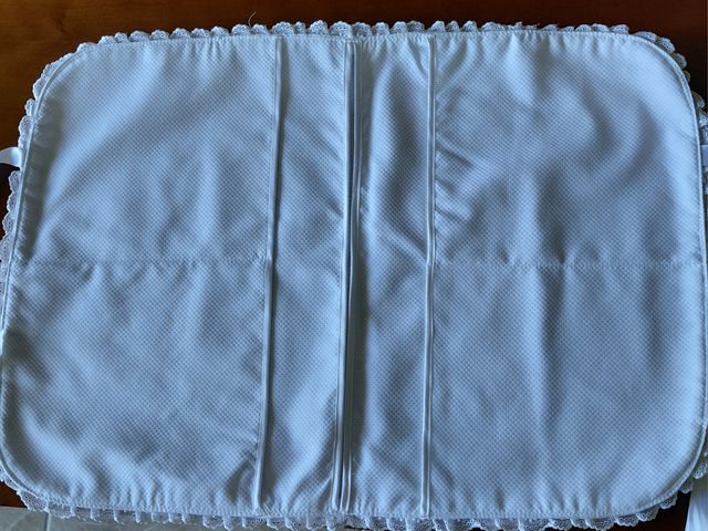 Bolsa organizadora para  ropita y aseo del bebé.