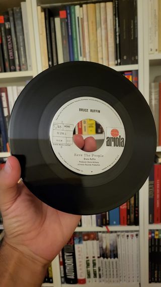 Single de Reggae 7" Bruce Ruffin - Mad About You