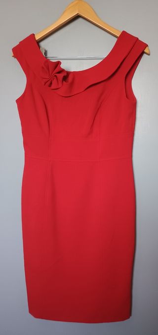 Vestido rojo Calvin Klein talla XS