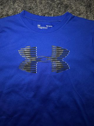 T-Shirt Under Armour Blu YLG (XS)