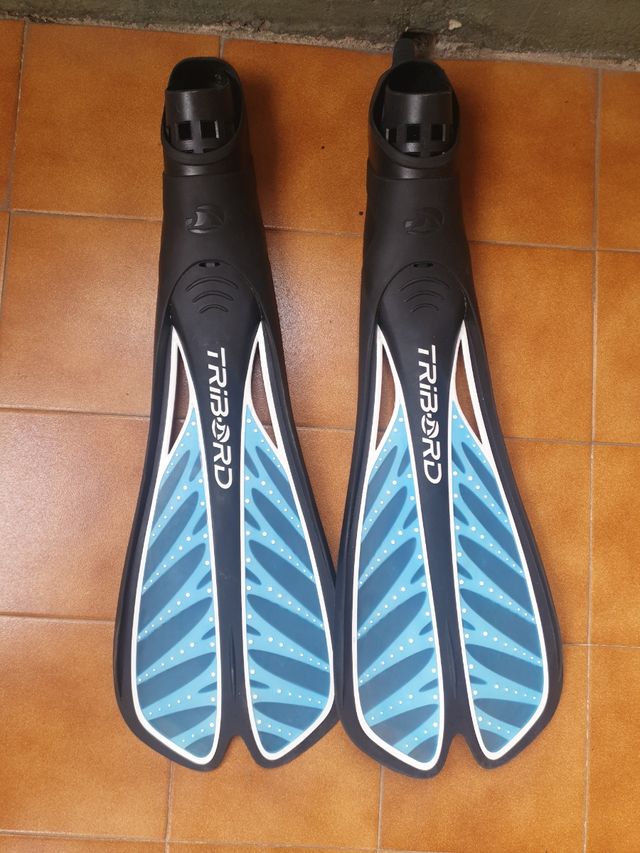 Aletas buceo TRIBORD adulto