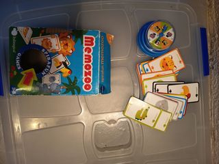 Juego de memoria infantil. Memozoo. Imaginarium.