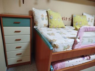 Habitación infantil - Cama nido + escritorio