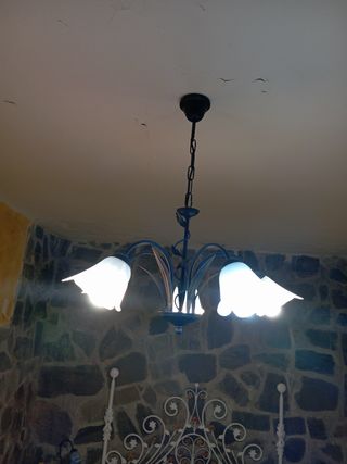 lámparas casa rústica - 3 piezas