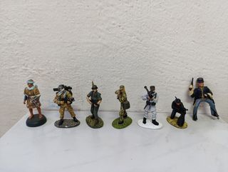 Soldados de plomo: 7 figuras