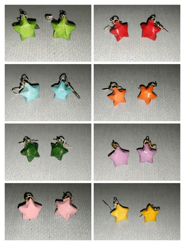 Aretes Origami - Regalos Boda