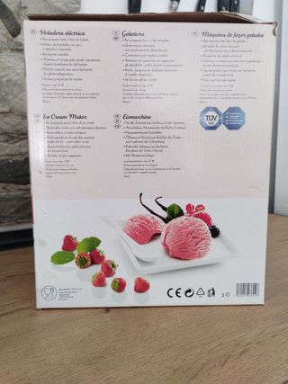 Heladera de helados/regalo batidora amasadora nuev