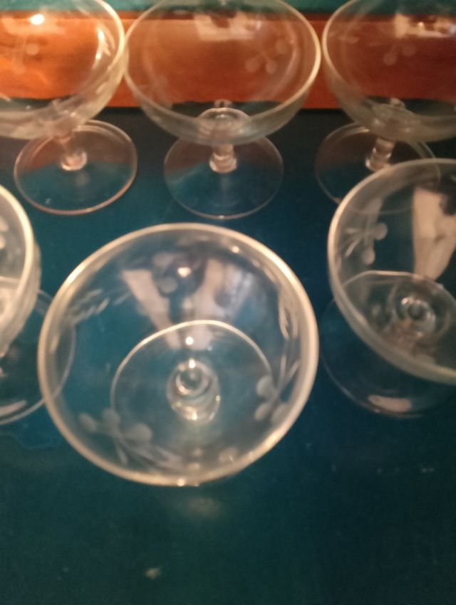 6 Bicchieri Cristallo Trasparente