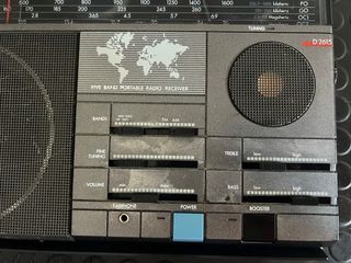 Radio Philips D2615 - 5 Bandas

