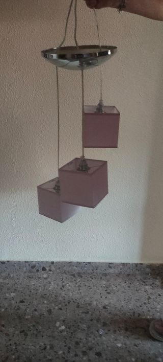 Lámpara colgante juvenil 3 luces
