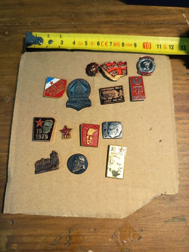 12 Pins Yugoslavia - Colección Vintage