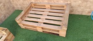 Muebles pallet: Sofá y mesa