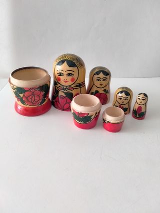 Matrioske russe - 4 bambole